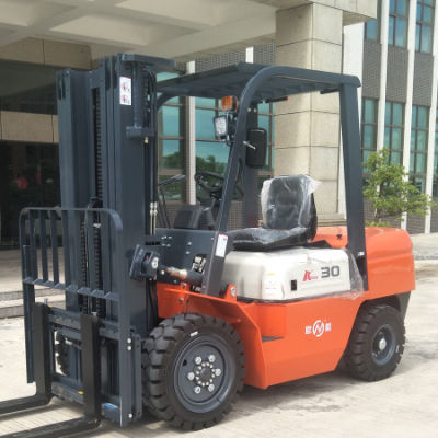 中国工厂价格 OEM/ODM 3000-3500kg 四轮平衡平衡重型柴油/燃气卡车叉车液化石油气叉车电动叉车与 CE 和 ISO14001/9001